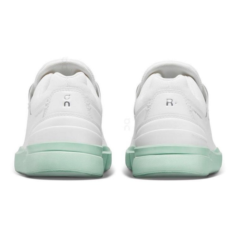 White / Turquoise On Cloud THE ROGER Advantage Women's Sneakers | On_IN8527