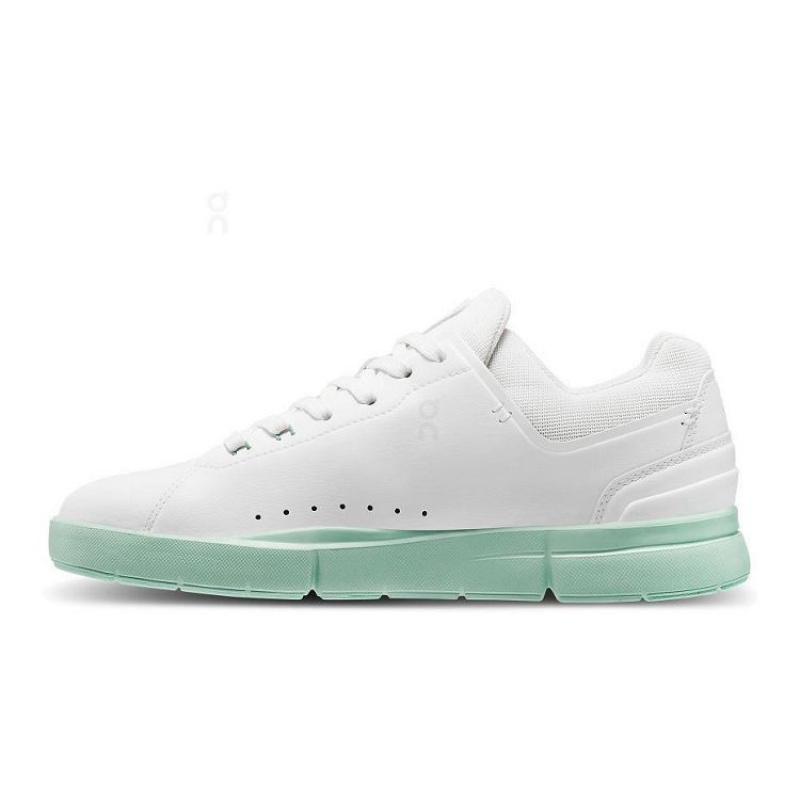 White / Turquoise On Cloud THE ROGER Advantage Women's Sneakers | On_IN8527