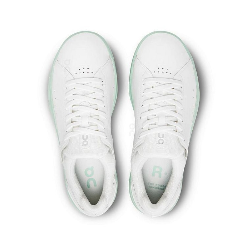 White / Turquoise On Cloud THE ROGER Advantage Women's Sneakers | On_IN8527