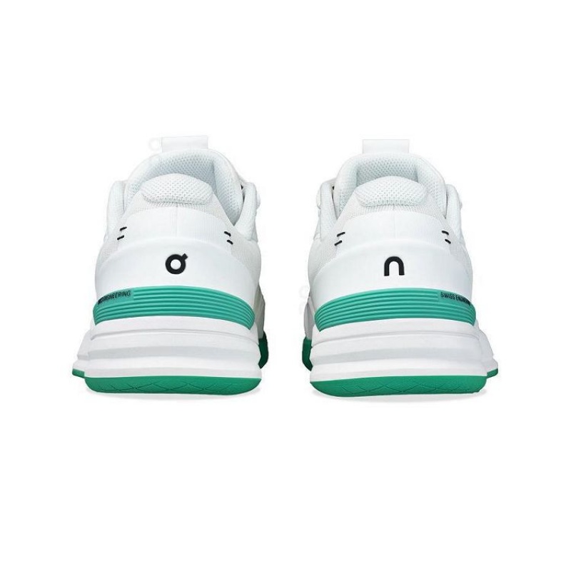 White / Turquoise On Cloud THE ROGER Pro Men's Tennis Shoes | On_IN8341