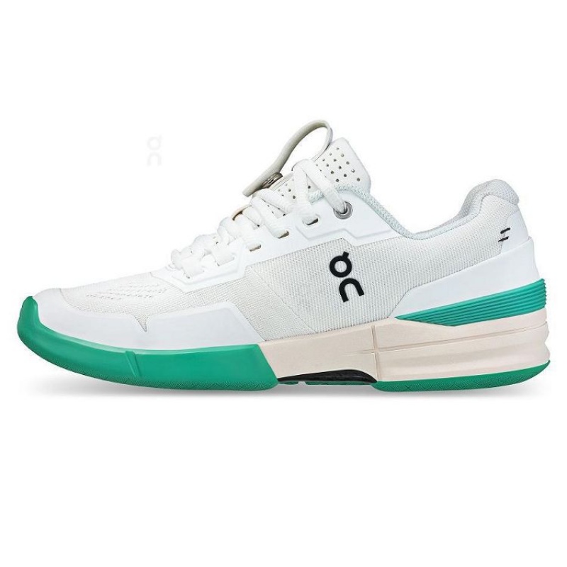White / Turquoise On Cloud THE ROGER Pro Women's Tennis Shoes | On_IN8738