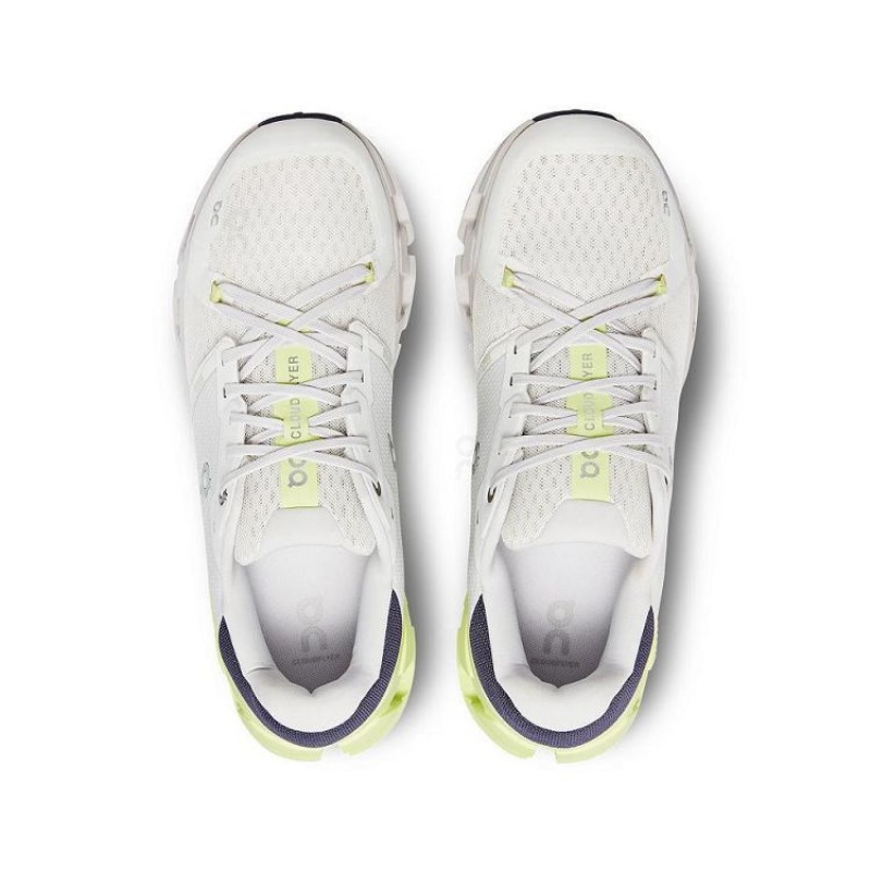 White / Yellow On Cloud Cloudflyer 4 Men's Running Shoes | On_IN8839