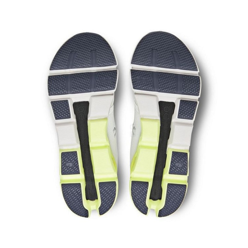 White / Yellow On Cloud Cloudflyer 4 Men's Running Shoes | On_IN8839