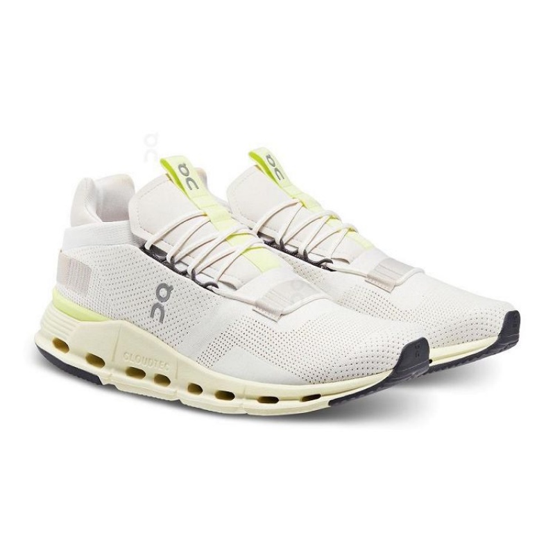 White / Yellow On Cloud Cloudnova Men's Sneakers | On_IN8408