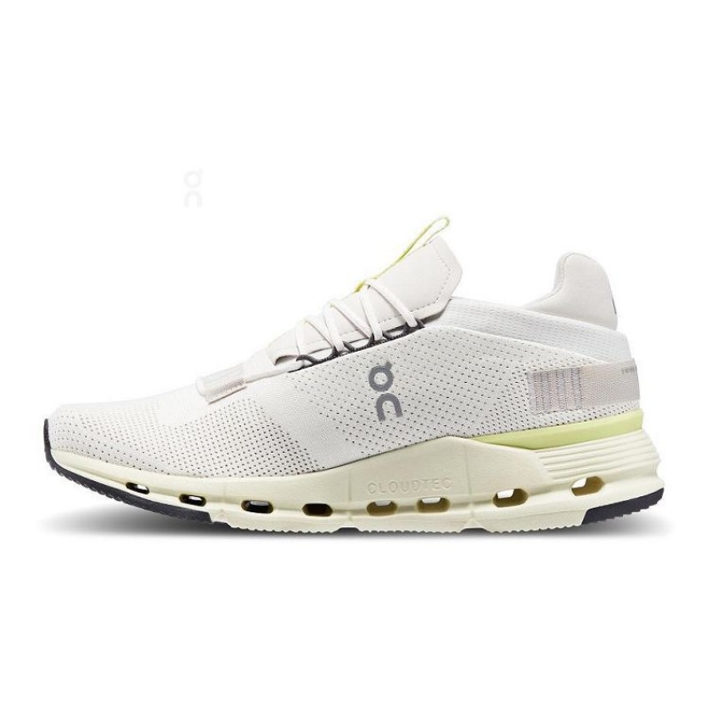 White / Yellow On Cloud Cloudnova Men's Sneakers | On_IN8408