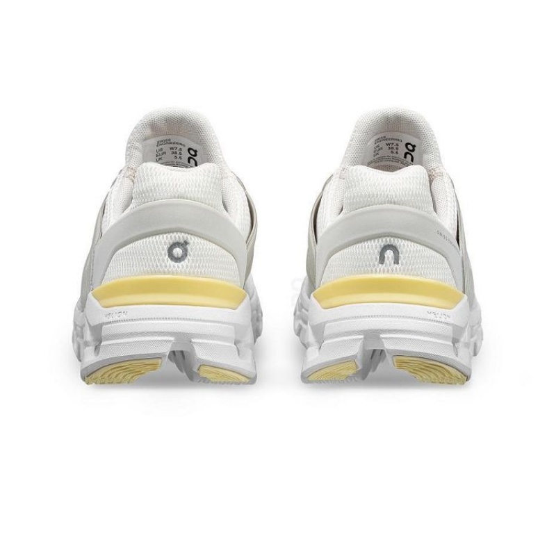 White / Yellow On Cloud Cloudswift Women's Running Shoes | On_IN8739