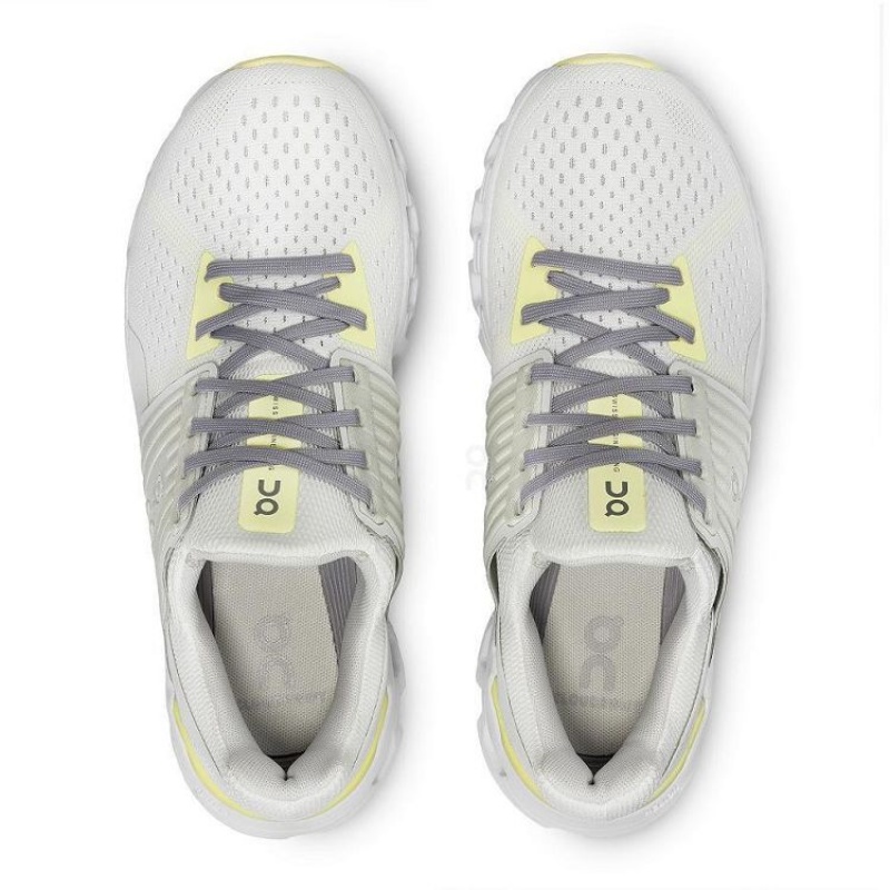White / Yellow On Cloud Cloudswift Women's Running Shoes | On_IN8739