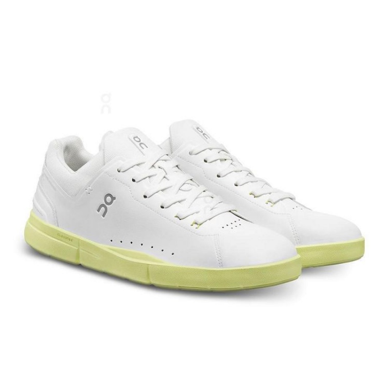 White / Yellow On Cloud THE ROGER Advantage Men's Sneakers | On_IN8658