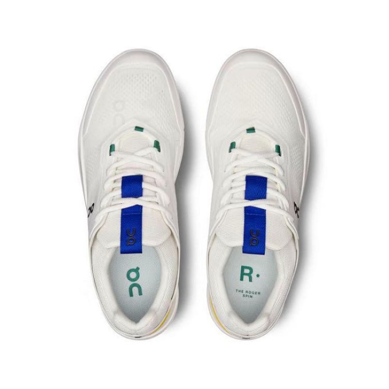 White / Yellow On Cloud THE ROGER Spin Men's Sneakers | On_IN8270