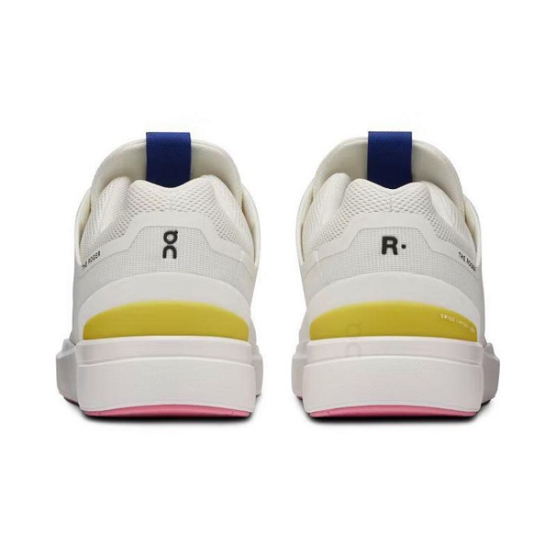 White / Yellow On Cloud THE ROGER Spin Women's Sneakers | On_IN8709