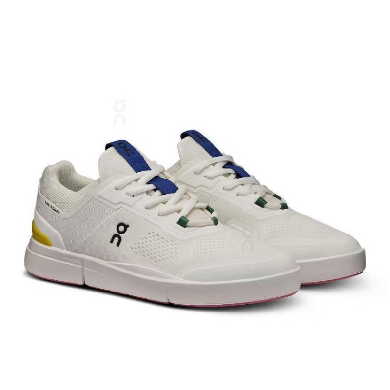 White / Yellow On Cloud THE ROGER Spin Women's Sneakers | On_IN8709