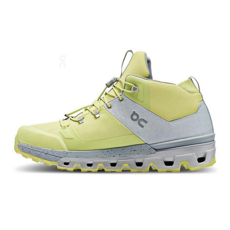 Yellow On Cloud Cloudtrax Waterproof Men's Hiking Boots | On_IN8788