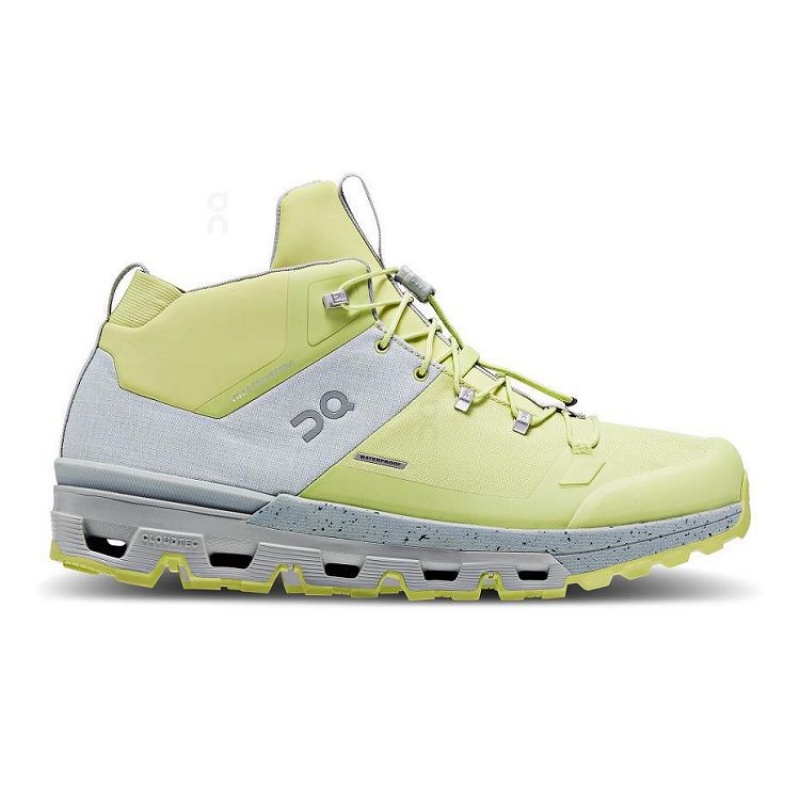 Yellow On Cloud Cloudtrax Waterproof Men\'s Hiking Boots | On_IN8788