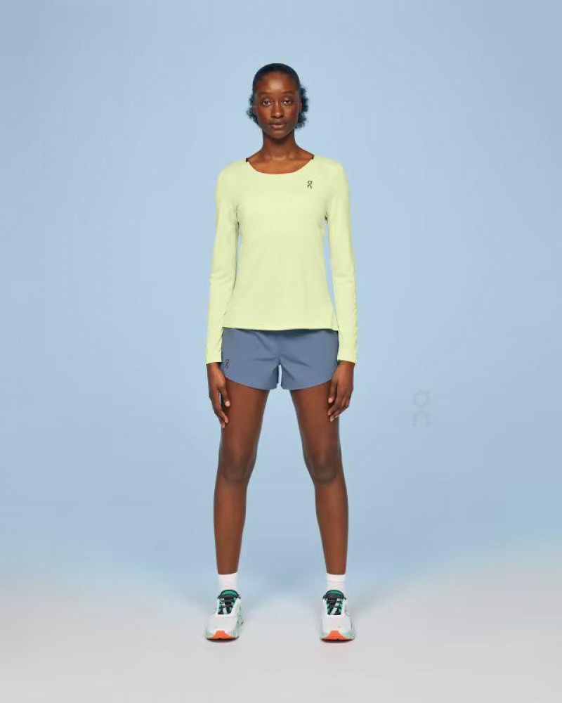 Yellow On Cloud Performance Long-T Women's T Shirts | On_IN8284
