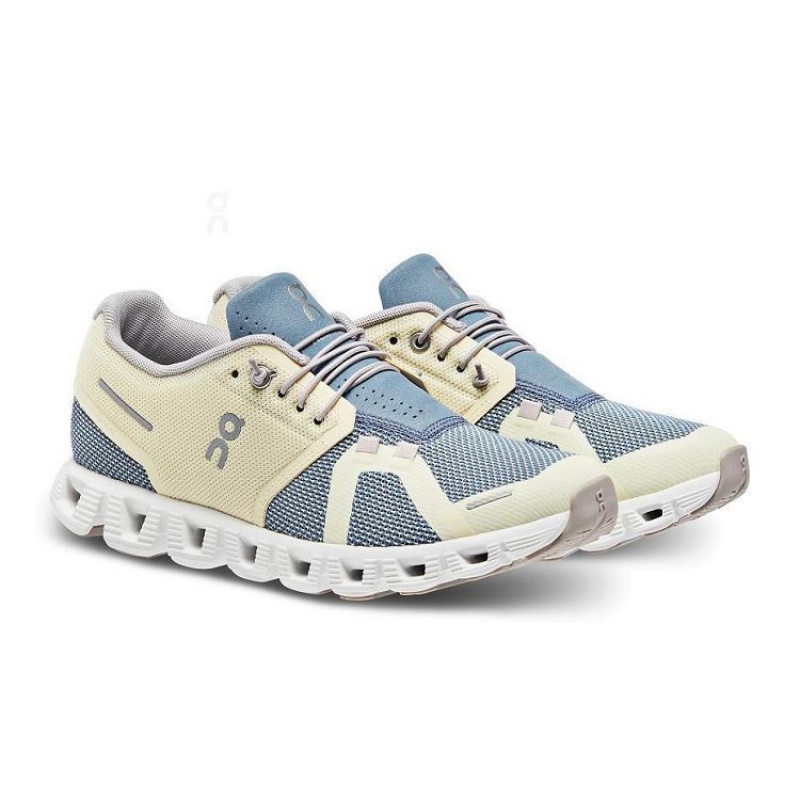 Yellow / Blue On Cloud Cloud 5 Combo Women's Sneakers | On_IN8620