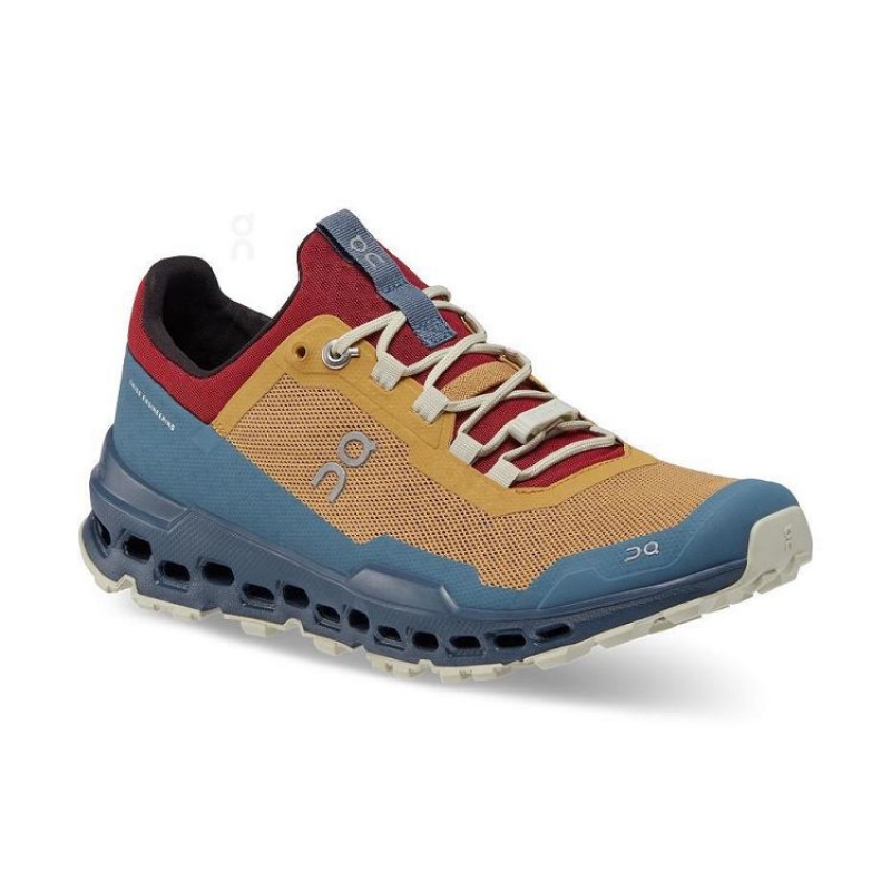 Yellow / Blue On Cloud Cloudultra Women's Trail Running Shoes | On_IN8358