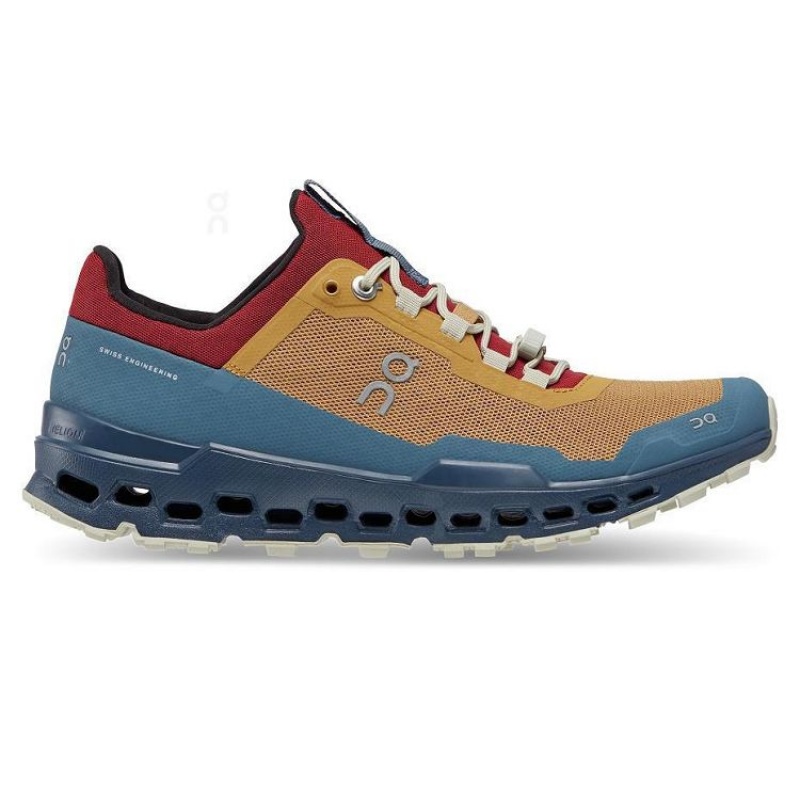 Yellow / Blue On Cloud Cloudultra Women\'s Trail Running Shoes | On_IN8358