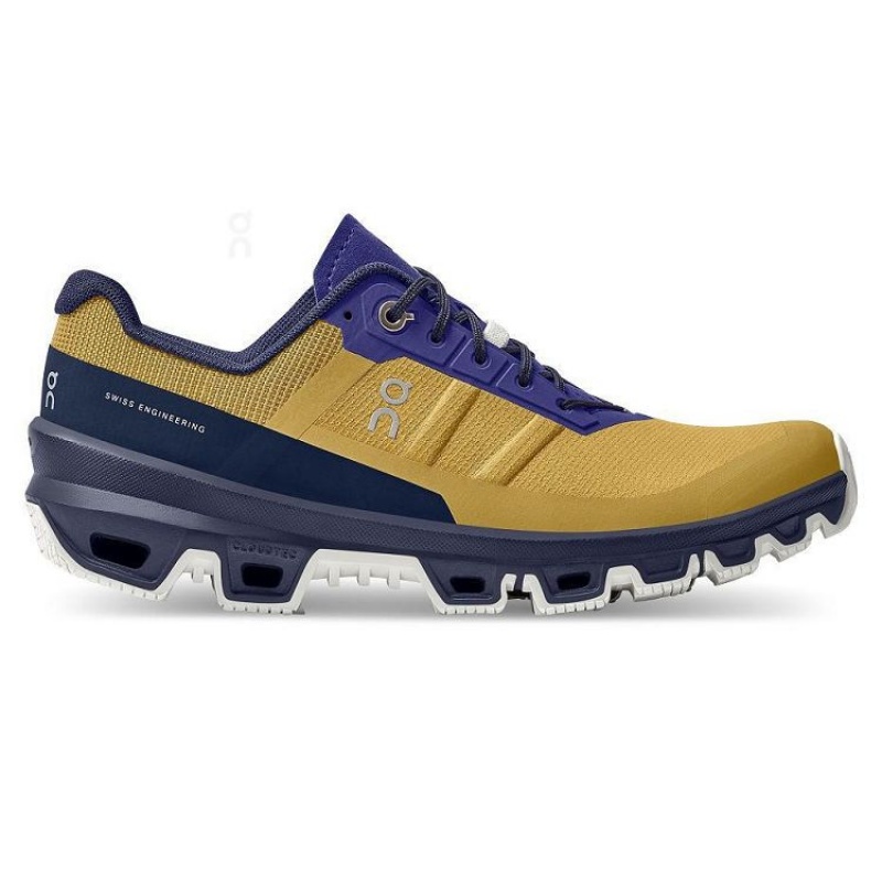 Yellow / Purple On Cloud Cloudventure Women\'s Trail Running Shoes | On_IN9027